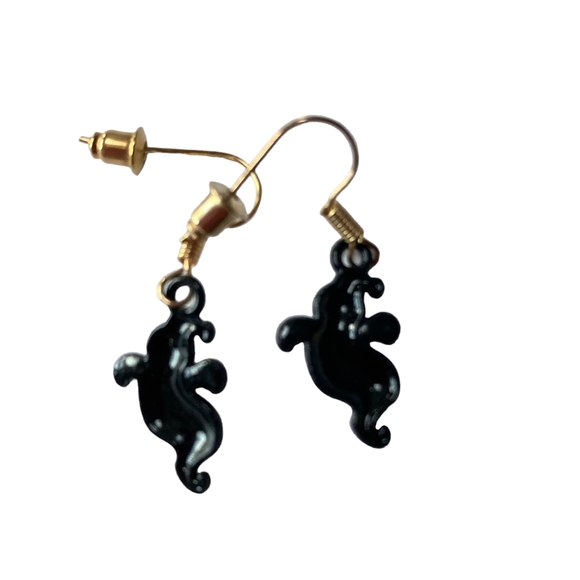 BNWT Halloween Ghost Earrings - Spooky Chic for Your Ears - Picture 3 of 5